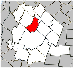 Saint-Barnabé-Sud Quebec location diagram